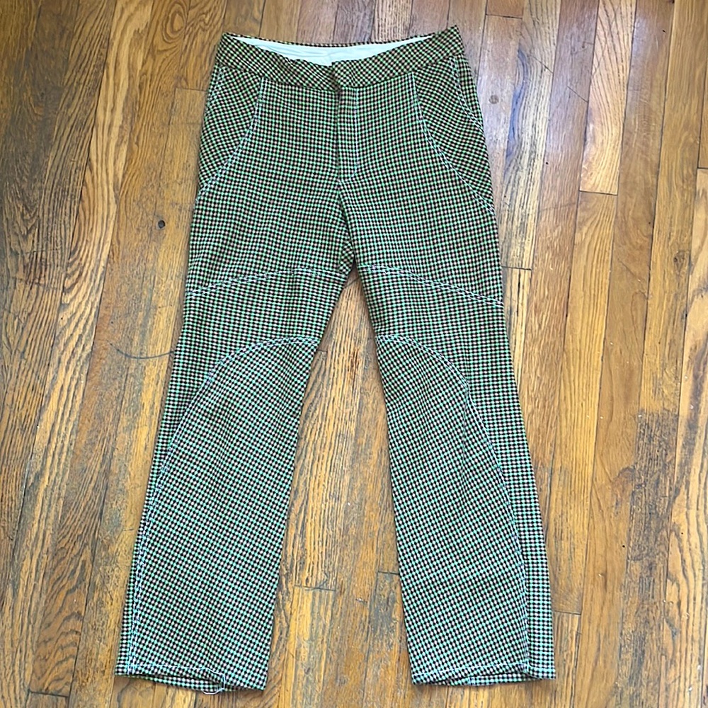 Marni Flare Plaid Pants - 38